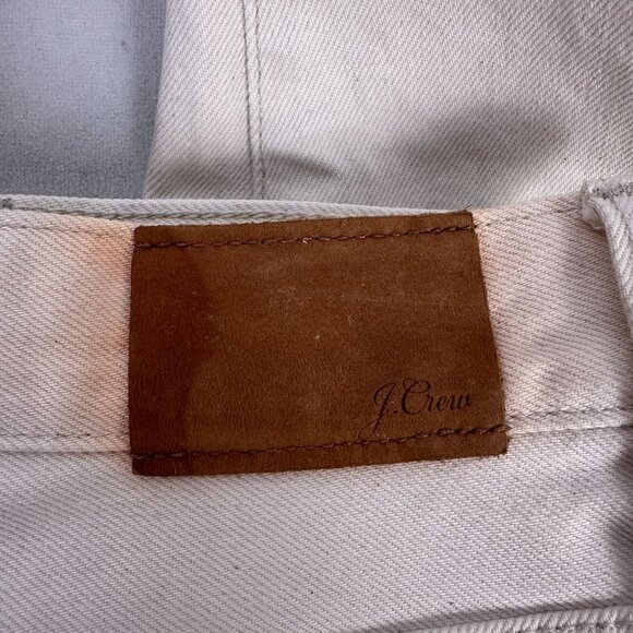 J.Crew Slouchy Boyfriend Jean Womens Size 24 Off-White Cotton Denim - Picture 2 of 11